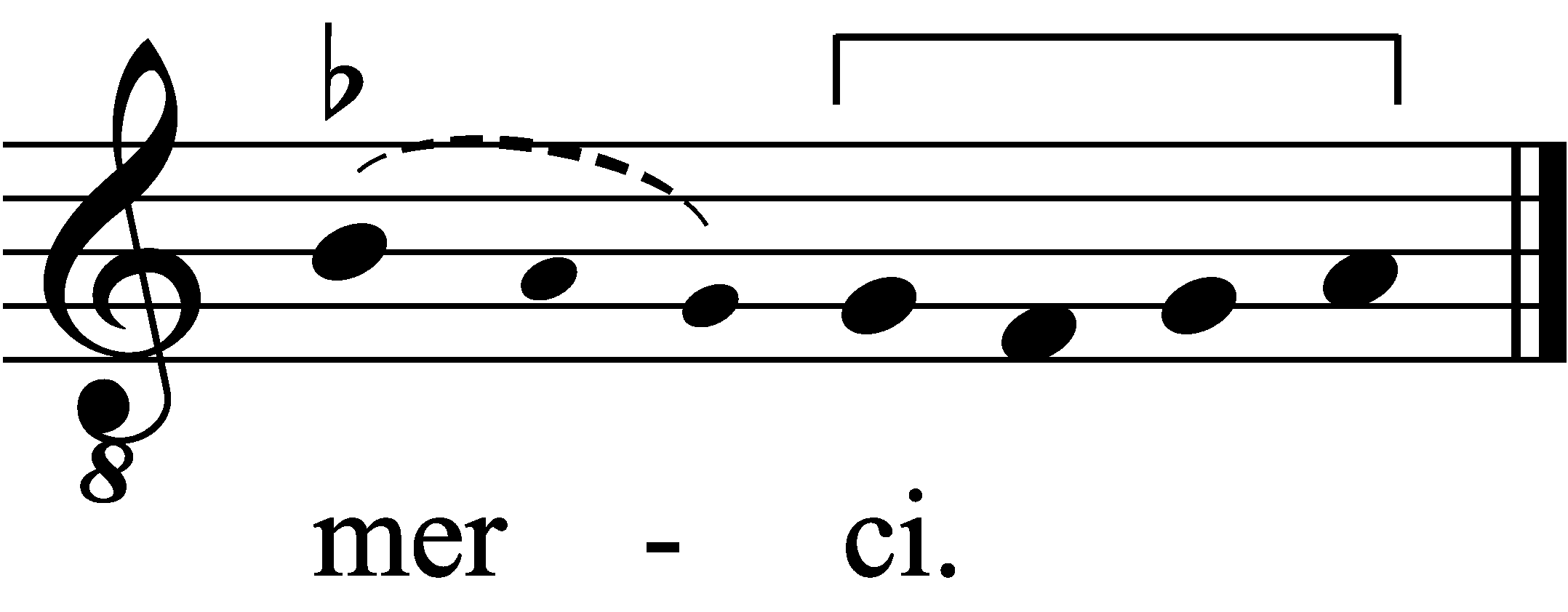Refrain musical notation